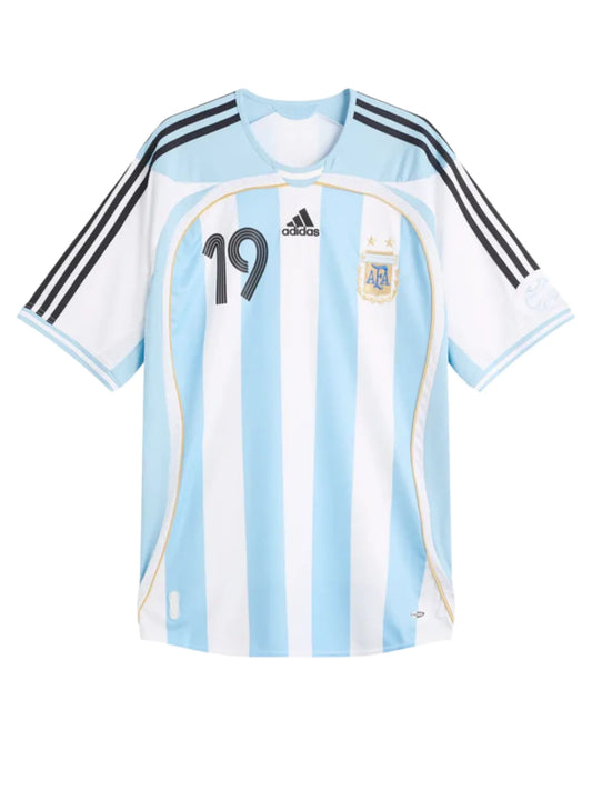 Argentina 2006 I Away Jersey - Retro Version - MESSI #19