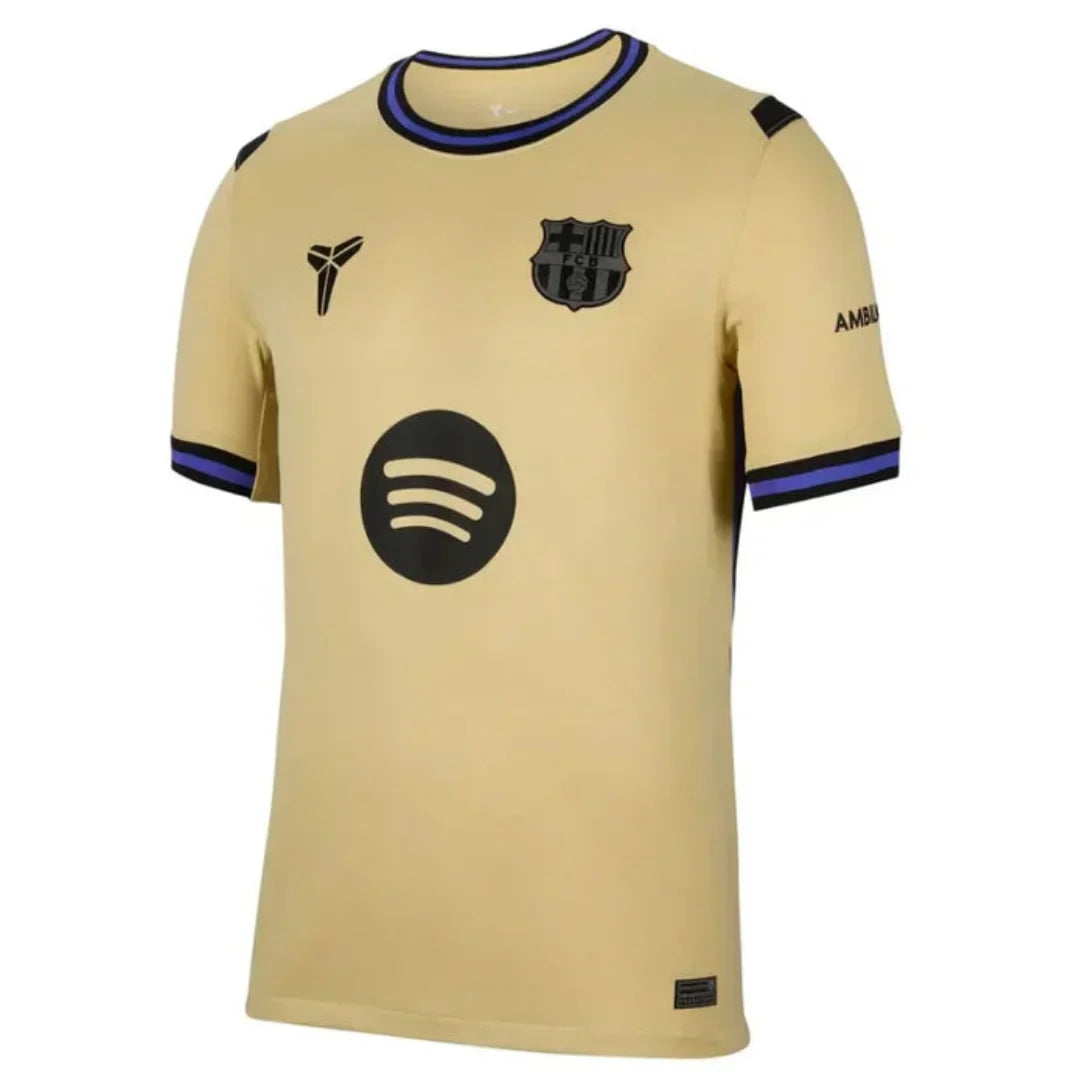 Kit 3 Fan Jerseys Barcelona Home,Away e Third 2025/26