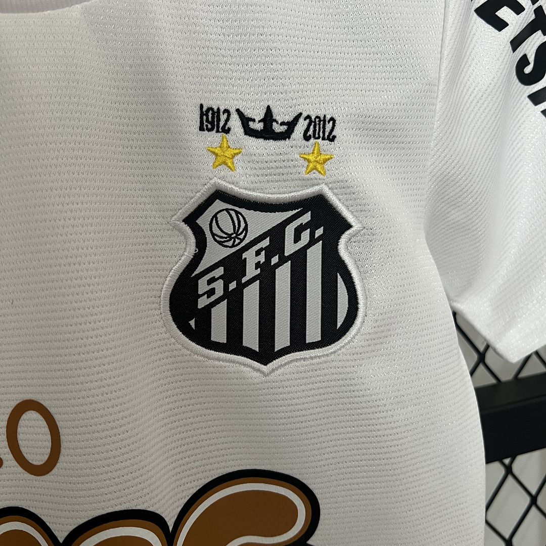 Kit Kids Santos Retro Neymar Jr 2011