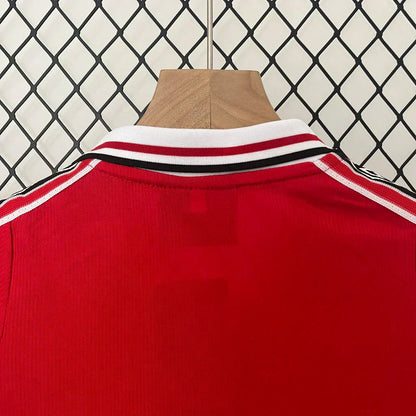 Kids Manchester United Home Kit 1999/2000 - Retrﾃｴ