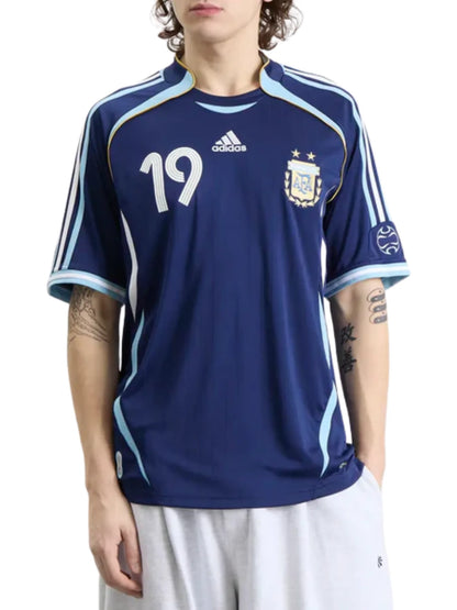 Argentina 2006 II Away Jersey - Retro Version - MESSI #19