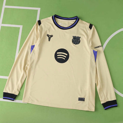 Barcelona x Kobe Bryant 25/26 Away Jersey - Long Sleeve