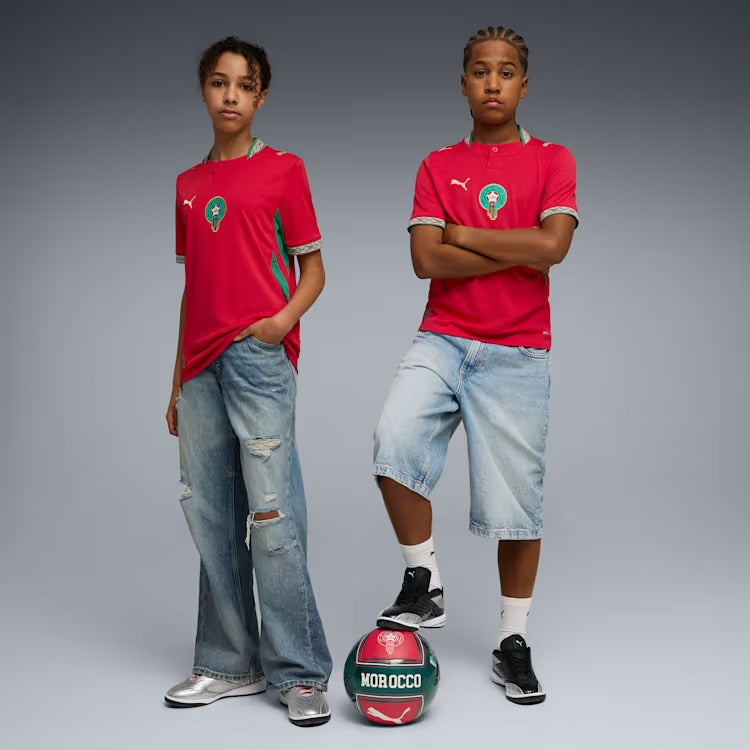 Morocco World Cup 2026 Home Kids Kit