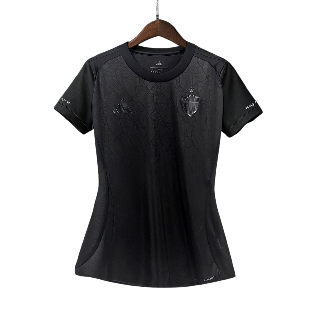 Atlético Mineiro Women's  All Black Jersey 25/26